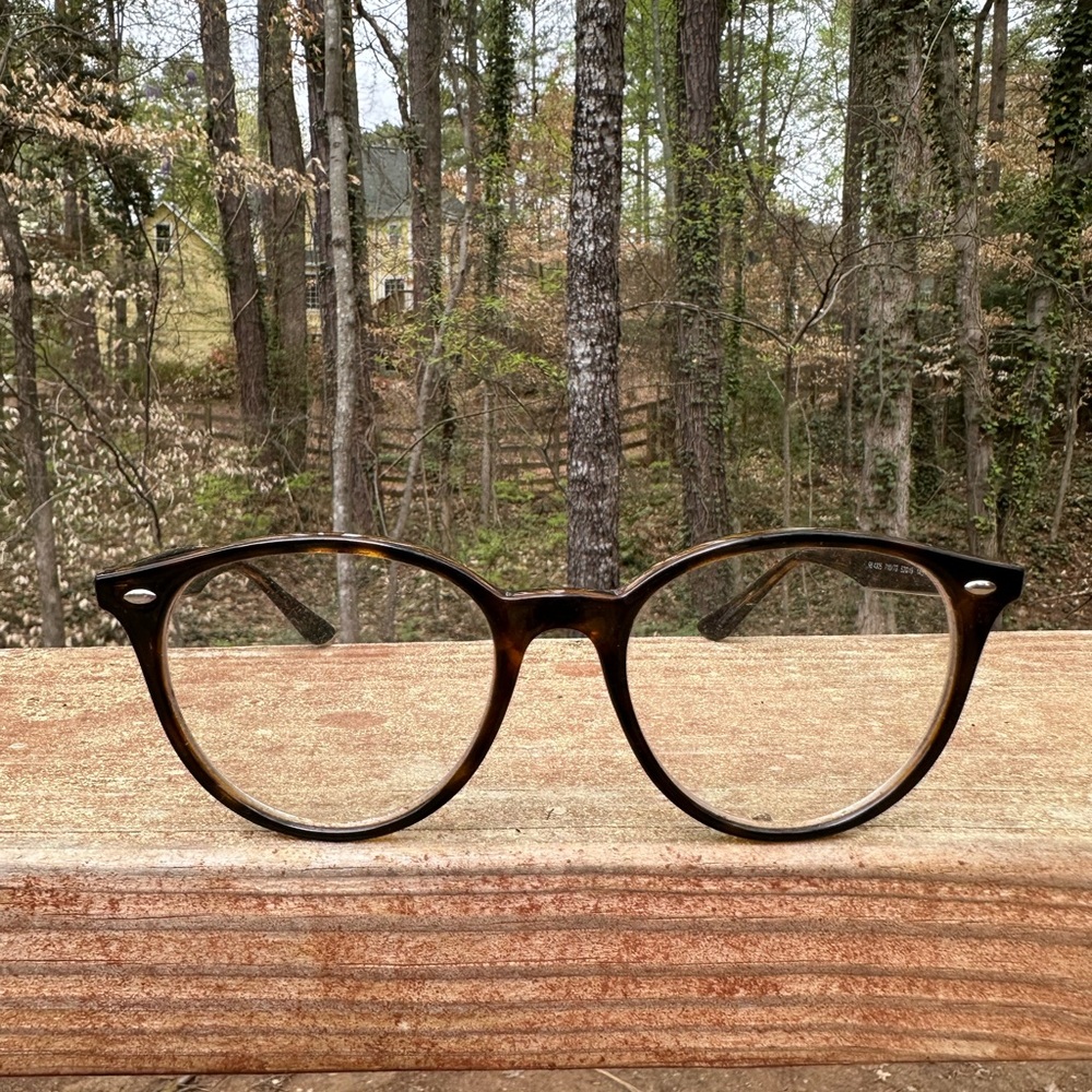 Stylish Brown Round Glasses—Ray-Ban